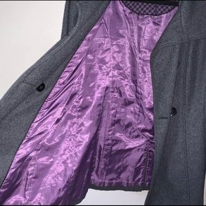 Steve Madden Jackets & Coats | Steve Madden Black Wool Pea Coat Size Medium